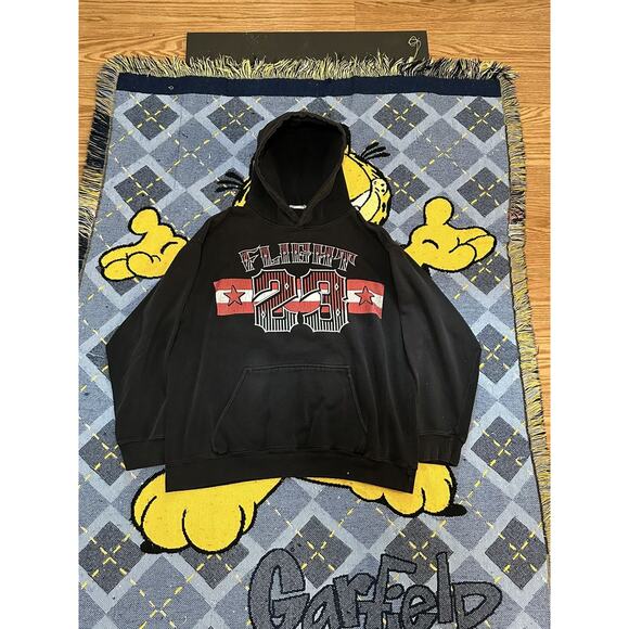 Vintage Chicago Bulls Jordan Graphic Hoodie Pullover - Picture 2 of 4